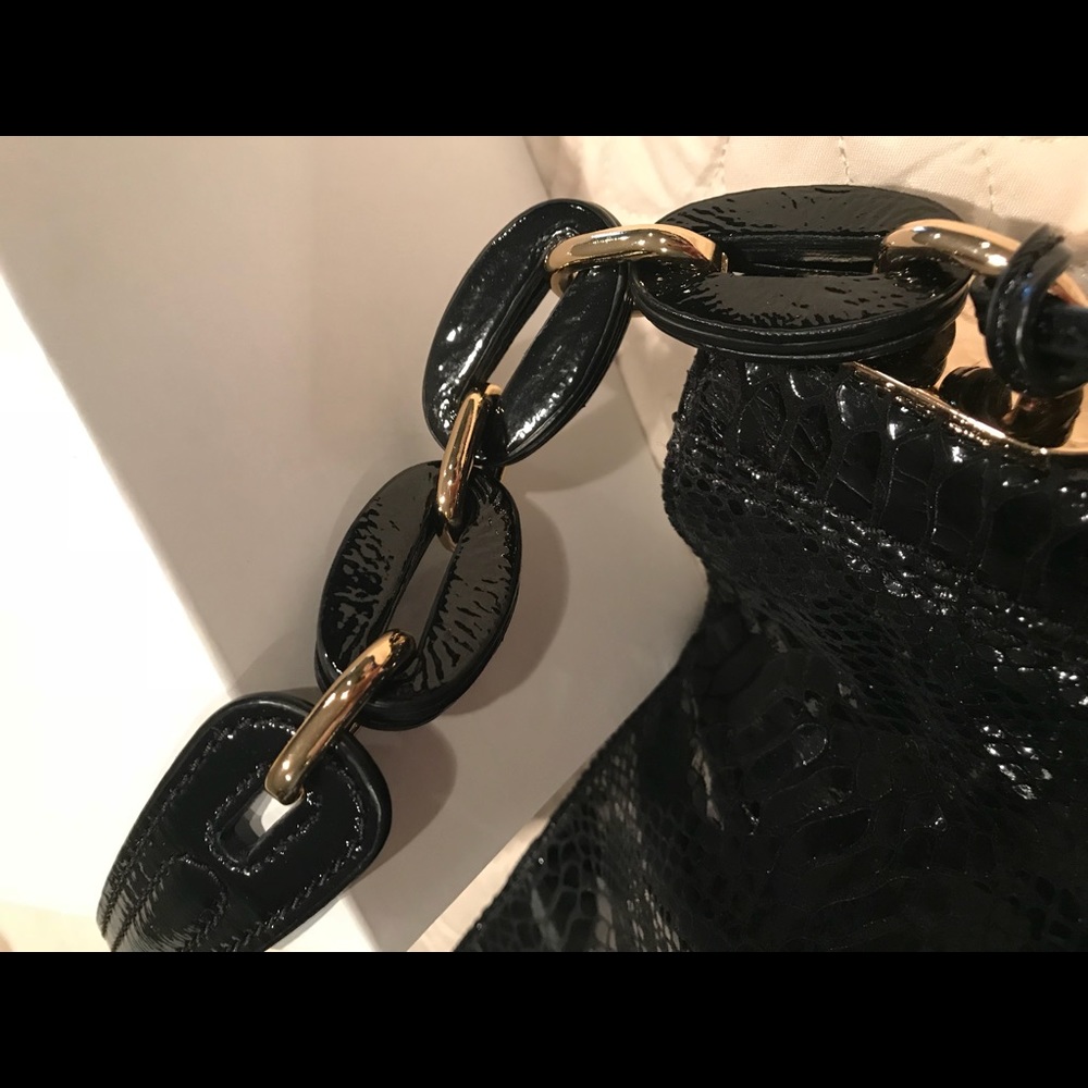 Michael Kors Python Black Handbag - image 3